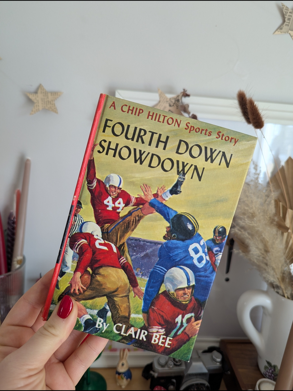 Fourth Down Showdown by Clair Bee - Vintage Sports Hardcover